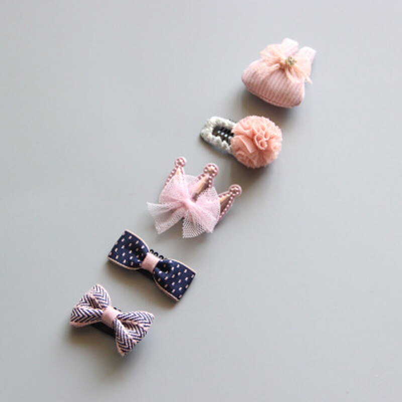 Toddler Hair Clips Set (5Pcs)